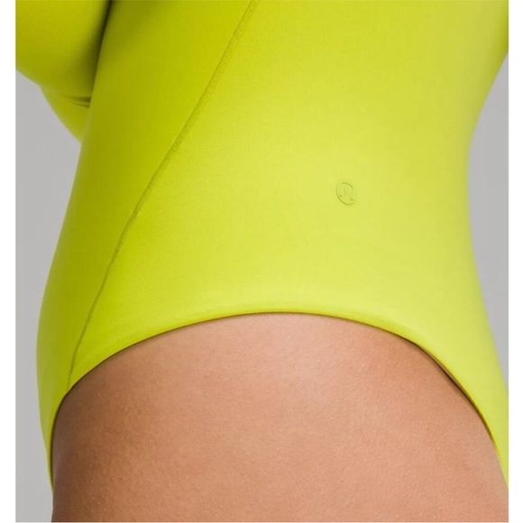 LULULEMON Wundermost Ultra-Soft Nulu Square-Neck Long-Sleeve Bodysuit‌‌ - Picture 4 of 7